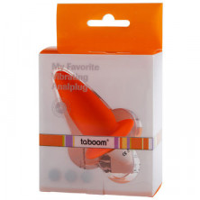 Taboom My Favorite Vibrating Analplug, оранжевый