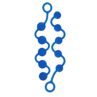 California Exotic Posh Silicone “O” Beads, синий