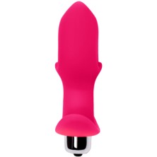 Toyfa POPO Heart Vibrating Plug S, розовая