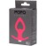 Toyfa POPO Heart Vibrating Plug S, розовая