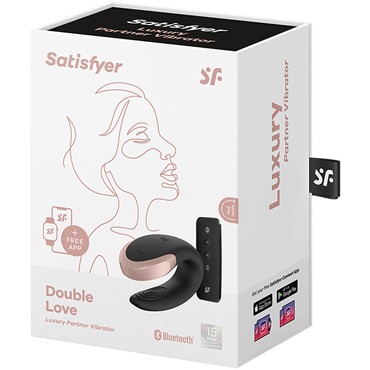 Satisfyer Double Love, черный