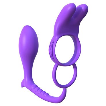 Pipedream Fantasy C-Ringz Ass-Gasm Vibrating Rabbit