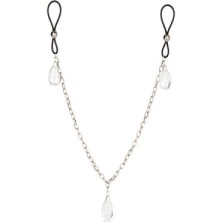California Exotic Nipple Play Non-Piercing Nipple Chain Jewelry Crystal