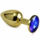 4sexdream Анальная ювелирка S, золотой/синий