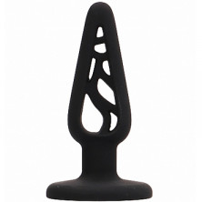 Shots Plug&Play Butt Plug Hollow №3 10см, черная