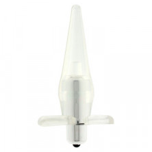 Toy Joy Power Boot Plug, прозрачная