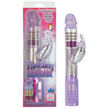 California Exotic Jack Rabbit, фиолетовый с блестками