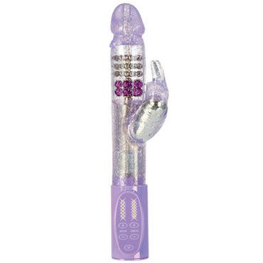 California Exotic Jack Rabbit, фиолетовый с блестками