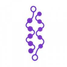 California Exotic Posh Silicone “O” Beads, фиолетовый