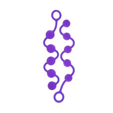California Exotic Posh Silicone “O” Beads, фиолетовый