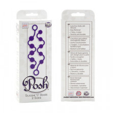 California Exotic Posh Silicone “O” Beads, фиолетовый