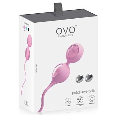 Ovo L1a Petite Love Balls, розовые