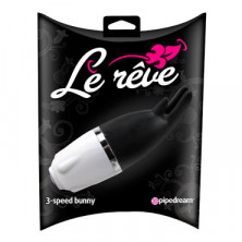 Pipedream Le Reve 3 Speed Bunny, черный