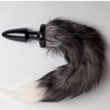 Luxurious Tail Silver Fox