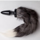 Luxurious Tail Silver Fox