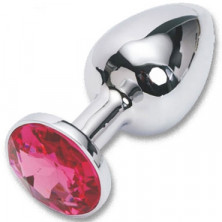4sexdream Анальная ювелирка S, серебристый/красный