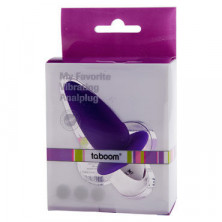 Taboom My Favorite Vibrating Analplug, фиолетовый