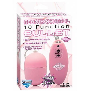 Pipedream 10 Function Remote Control Bullet