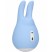 Shots Loveline Clitoral Stimulator Love Bunny, голубой