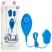 California Exotic Posh 10-Function Silicone Pleasure Packs, синее