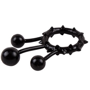 Chisa Ball Banger Cockring, черное