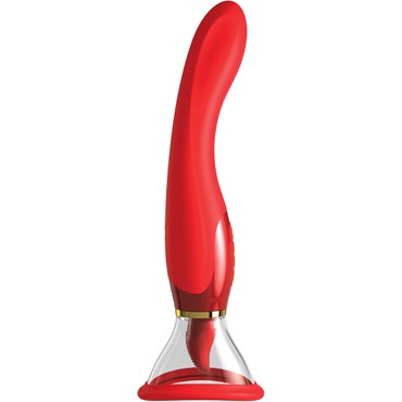 Pipedream Fantasy For Her Her Ultimate Pleasure 24K Gold Luxury Edition, красный