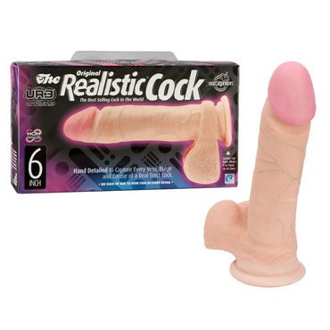 Doc Johnson Ultra Realistic Cock, 15.5 см