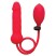 Ouch! Inflatable Silicone Dong, красный