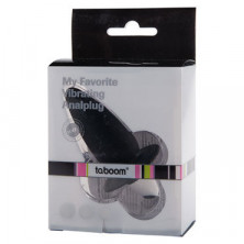 Taboom My Favorite Vibrating Analplug, черный