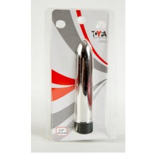 Toyfa вибратор, 15,3 см, серебристый