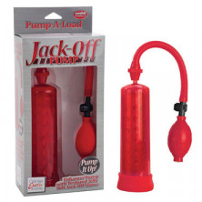 California Exotic Jack-Off Pump, красный