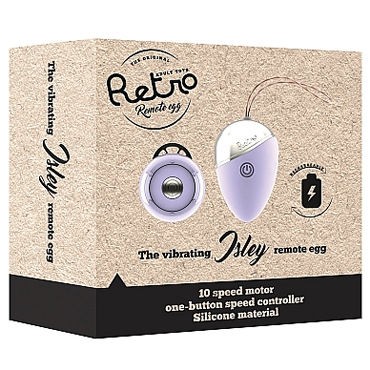 Shots Toys Retro Isley, фиолетовое