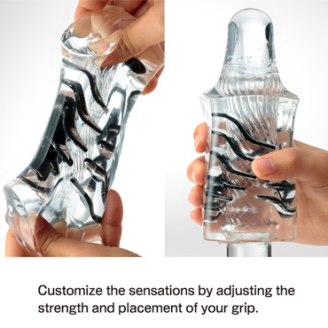 Tenga Crysta Block, прозрачный