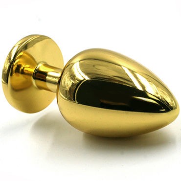 Kanikule Большая анальная пробка, золотая