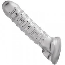 Tom of Finland Textured Girth Enhancer, прозрачная