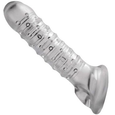 Tom of Finland Textured Girth Enhancer, прозрачная