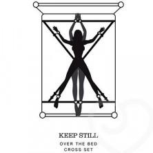Fifty Shades of Grey Keep Still Over the Bed Cross Restraint