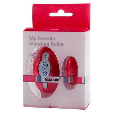 Taboom My Favorite Vibrating Bullet, розовое