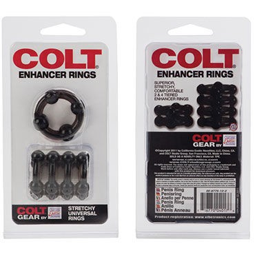 California Exotic Colt Enhancer Rings, черный
