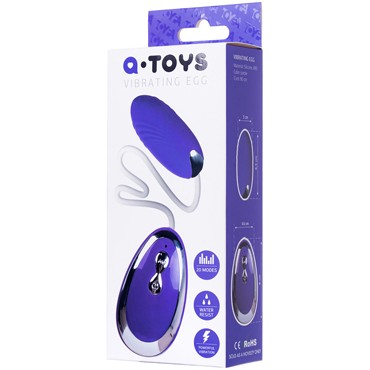 Toyfa A-Toys Vibrating Egg, фиолетовое