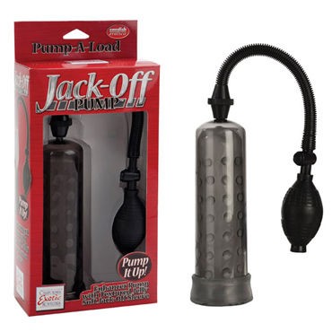 California Exotic Jack-Off Pump, серый