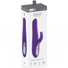 Ovo J3 Rotating Beaded Rabbit, ежевичный