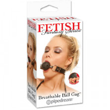 Pipedream Fetish Fantasy Series Breathable Ball Gag, черный