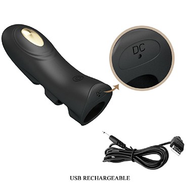 Baile Pretty Love Fingering Electric Vibrator Pegasus, черный