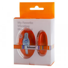 Taboom My Favorite Vibrating Maxi Bullet, оранжевое