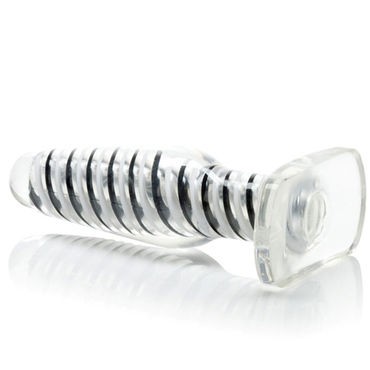 California Exotic Art Deco Butt Plug 11,5см, прозрачная