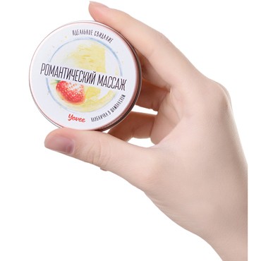 Toyfa Yovee Массажная свеча Романтический массаж, 30 мл