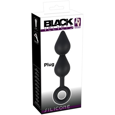 Orion Black Velvets Double Plug, черная
