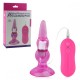 Howells Aphrodisia Anal Pleasure Butt Plug Bulbs Probe, розовый