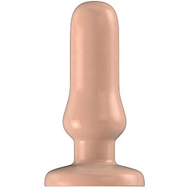 Shots Toys Bottom Line Butt plug Model 4, 10 см телесная